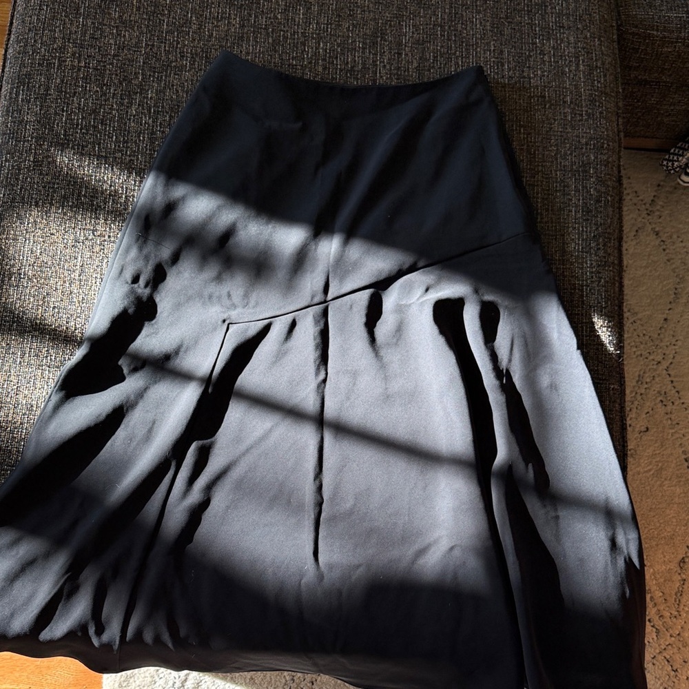 Uniqlo Black A-Line Women's Skirt